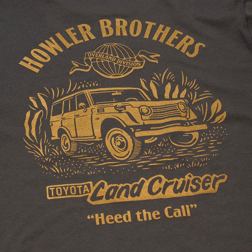 Howler Brothers x Land Cruiser TShirt Men's in Antique Black
